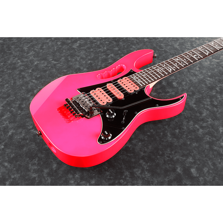 Ibanez JEMJRSPPK Steve Vai JEM Jr Pink RW Easy Music Center