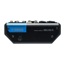 Load image into Gallery viewer, Yamaha MG06X 6-Input Compact Stereo Mixer with Effects-Easy Music Center
