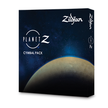 Load image into Gallery viewer, Zildjian ZP4PK Planet Z 4 Cymbal Pack 14" Hats, 16" Crash, 20" Ride-Easy Music Center