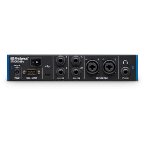 PreSonus STUDIO68C 6x6 USB-C /192kHz Audio Interface-Easy Music Center