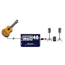 Load image into Gallery viewer, Radial Engineering R8001105 PRO48, Phantom Powered Active DI-Easy Music Center
