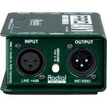 Load image into Gallery viewer, Radial Engineering R8001112 ProAV1 Mono DI-Easy Music Center