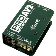 Load image into Gallery viewer, Radial Engineering R8001115 ProAV2 Stereo DI-Easy Music Center