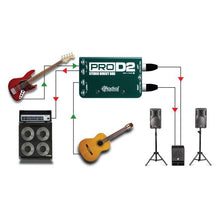 Load image into Gallery viewer, Radial Engineering R8001102 ProD2 2-Ch Passive DI Box-Easy Music Center