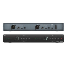 Load image into Gallery viewer, Sennheiser XSW-1-835-DUAL Dual Wireless Handheld Microphone System, e835 Capsule, Cardioid, Dynamic, AA Batt, Freq 548-572 MHz-Easy Music Center