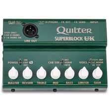 Load image into Gallery viewer, Quilter SUPERBLOCK-UK 25w Pedal Amp w/ UK Amp Voicing, Cab Sim, Effects Loop, XLR Out-Easy Music Center
