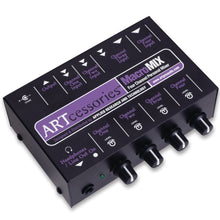 Load image into Gallery viewer, ART MACROMIX 4 Channel 1/4” / RCA Mini Mixer-Easy Music Center