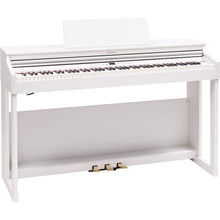 Load image into Gallery viewer, Roland RP701-WH 88-Key Digital Piano w/ Bench, White-Easy Music Center
