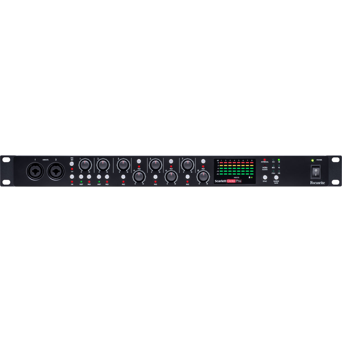 Focusrite SCARLETTOCTOPRE Scarlett OctoPre 8-channel ADAT Preamp