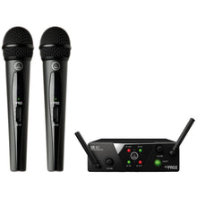 Load image into Gallery viewer, AKG WMS40MINI2-V-AC Dual Wireless Vocal Microphone System, Band AC-Easy Music Center