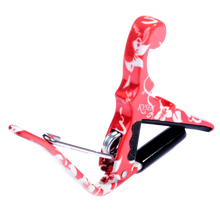 Load image into Gallery viewer, Kyser KURHA Red Hibiscus Ukulele Capo-Easy Music Center