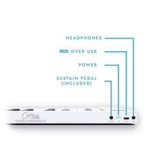 Load image into Gallery viewer, Korg FOLDPIANO49 49-Key Collapsible Folding Piano Keyboard, White-Easy Music Center