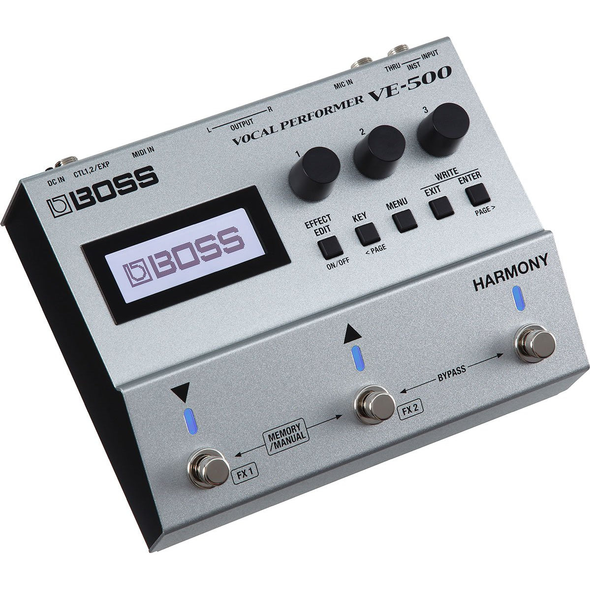 Boss VE-500 Vocal Performer Vocal Pedal – Easy Music Center