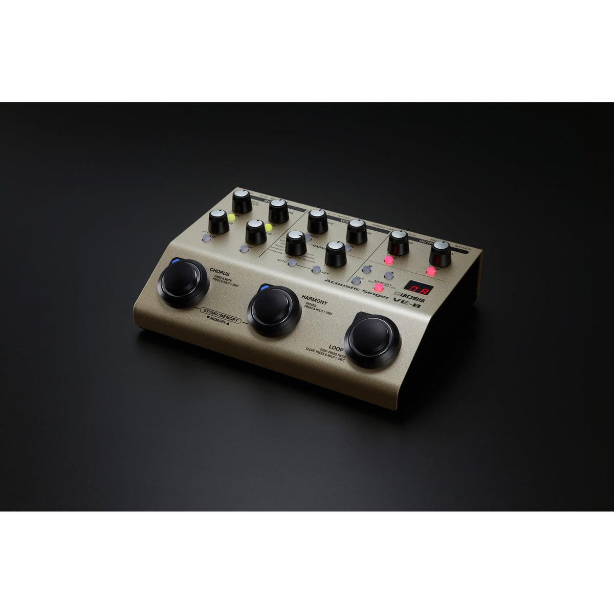 boss acoustic guitar effects pedal Boss VE-8 Acoustic Singer Multi Effects and Looper – Easy Music Center