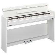 Load image into Gallery viewer, Yamaha YDPS55WH 88-key Arius Slim Design Digital Piano, GH3 Hammer Action, White Walnut-Easy Music Center