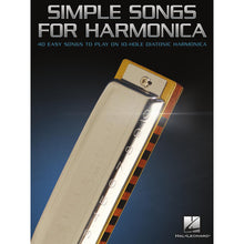 Load image into Gallery viewer, Hal Leonard HL01473315 Simple Songs for Harmonica-Easy Music Center
