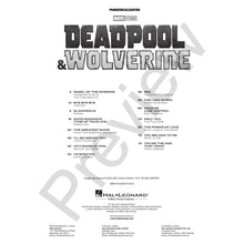 Load image into Gallery viewer, Hal Leonard HL01749287 Deadpool &amp; Wolverine: Music from the Original Motion Picture Soundtrack-Easy Music Center
