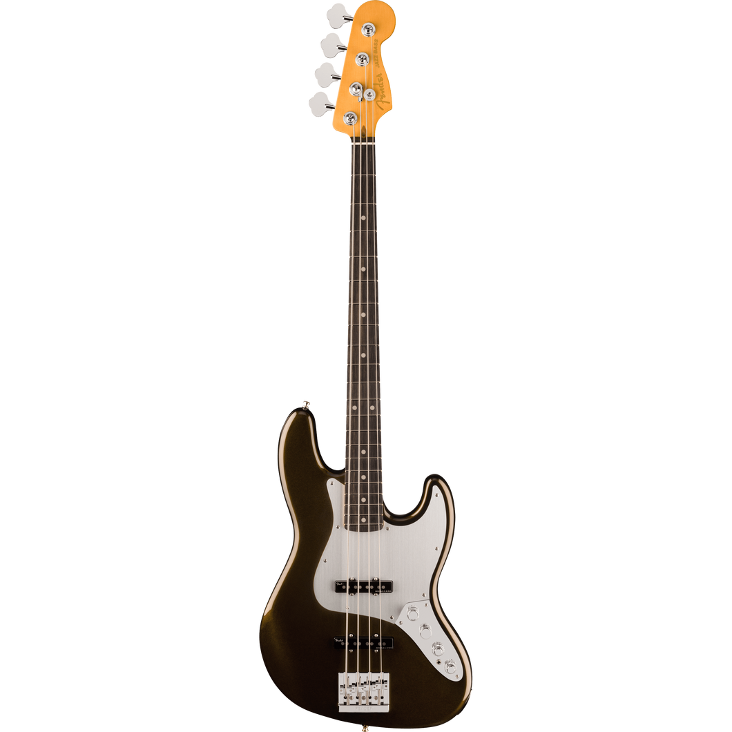 Fender 019-9111-790 Am Ultra II J-Bass, Eobny FB, Texas Tea-Easy Music Center