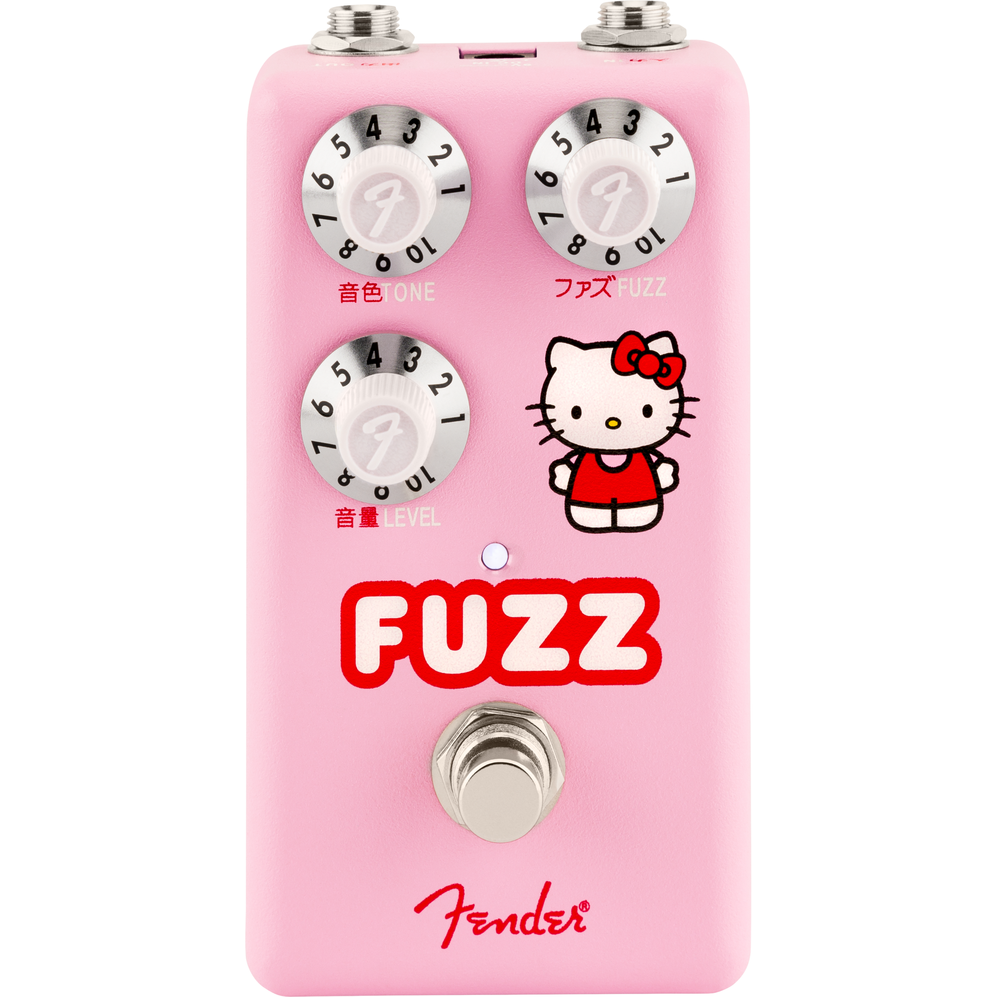 fender micro pedals Fender 023-4557-000 LTD Fuzz Pedal, Fender x Hello Kitty – Easy Music Center