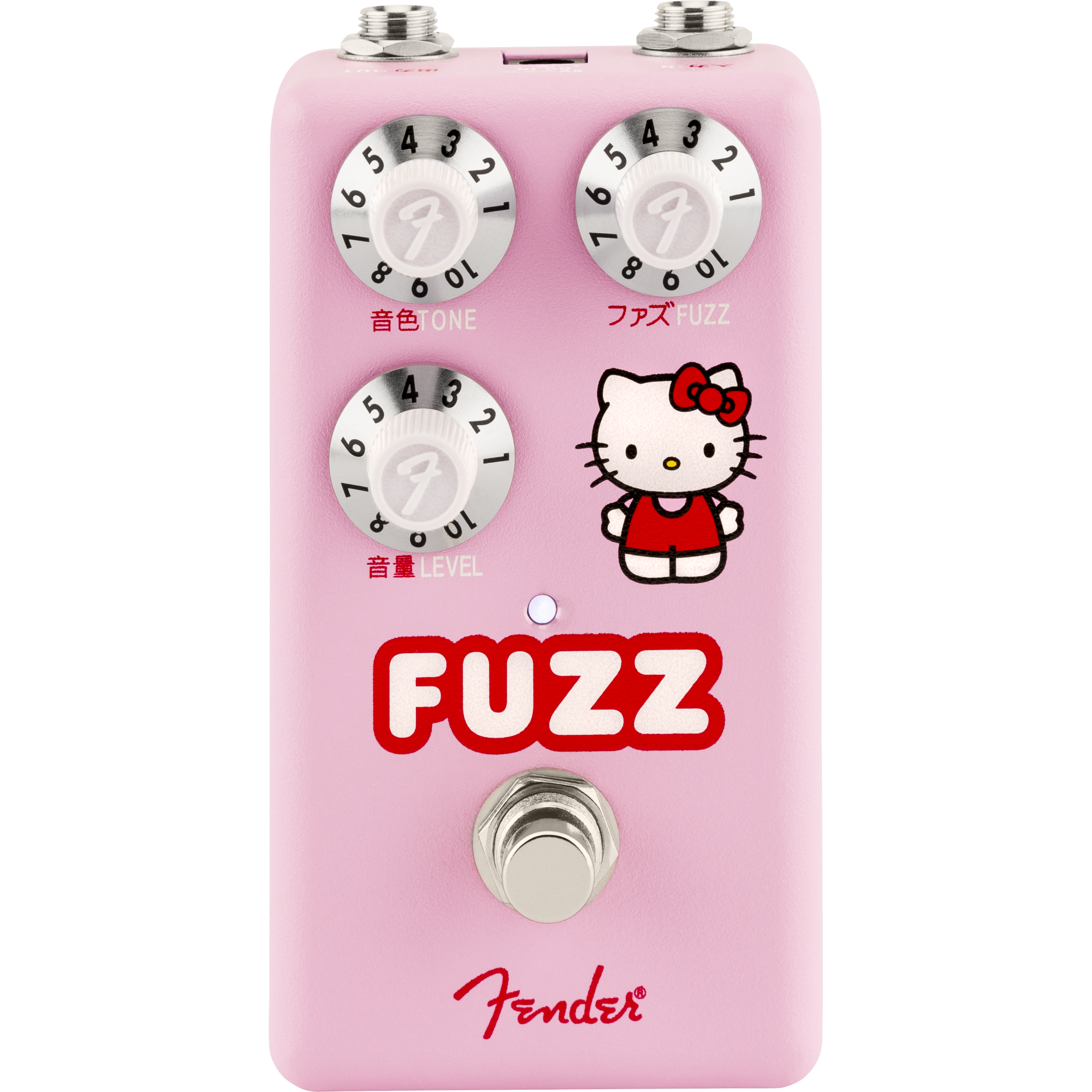 Fender 023-4557-000 LTD Fuzz Pedal, Fender x Hello Kitty