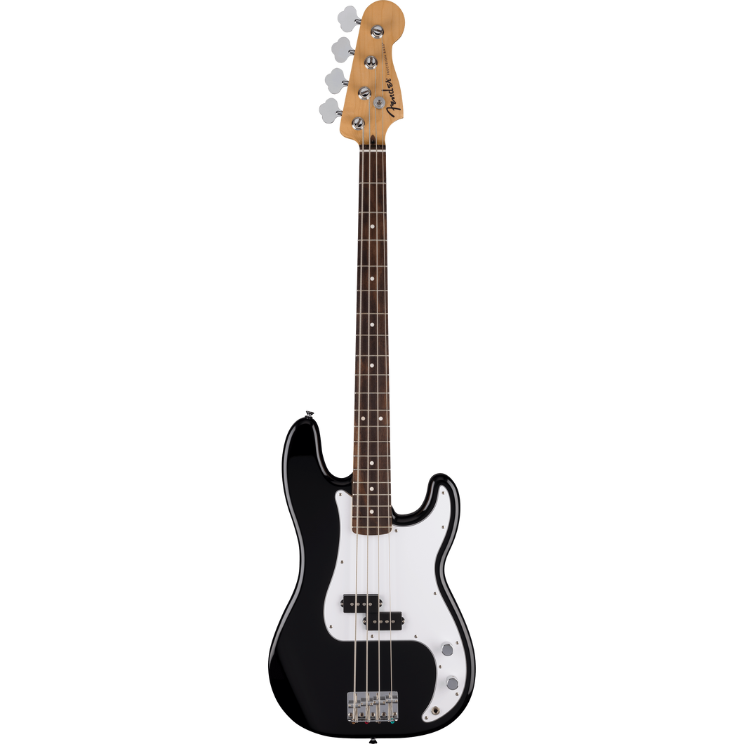Fender 026-6640-506 Standard P-Bass, LRL, Black-Easy Music Center