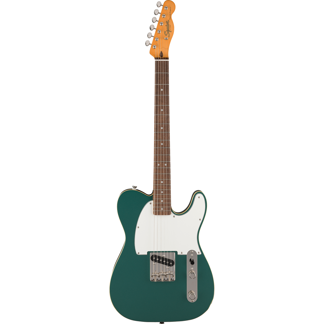 Squier 037-4043-546 Classic Vibe Custom Esquire, LRL, Parchment PG, Sherwood Green-Easy Music Center