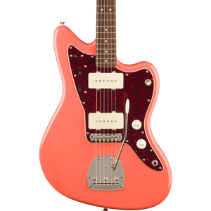Squier 037-4083-511 Classic Vibe 60s Jazzmaster, LRL, Tortoishell PG, Tahitian Coral-Easy Music Center