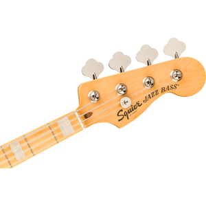 Squier 037-4543-508 Classic Vibe 70s J-Bass, Active, MN, Parchment PG, Ocean Turquoise-Easy Music Center