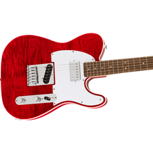 Load image into Gallery viewer, Squier 037-8280-538 Affinity Tele FMT, SH, Laurel FB, Crimson Red Transparent-Easy Music Center
