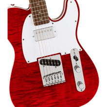 Load image into Gallery viewer, Squier 037-8280-538 Affinity Tele FMT, SH, Laurel FB, Crimson Red Transparent-Easy Music Center
