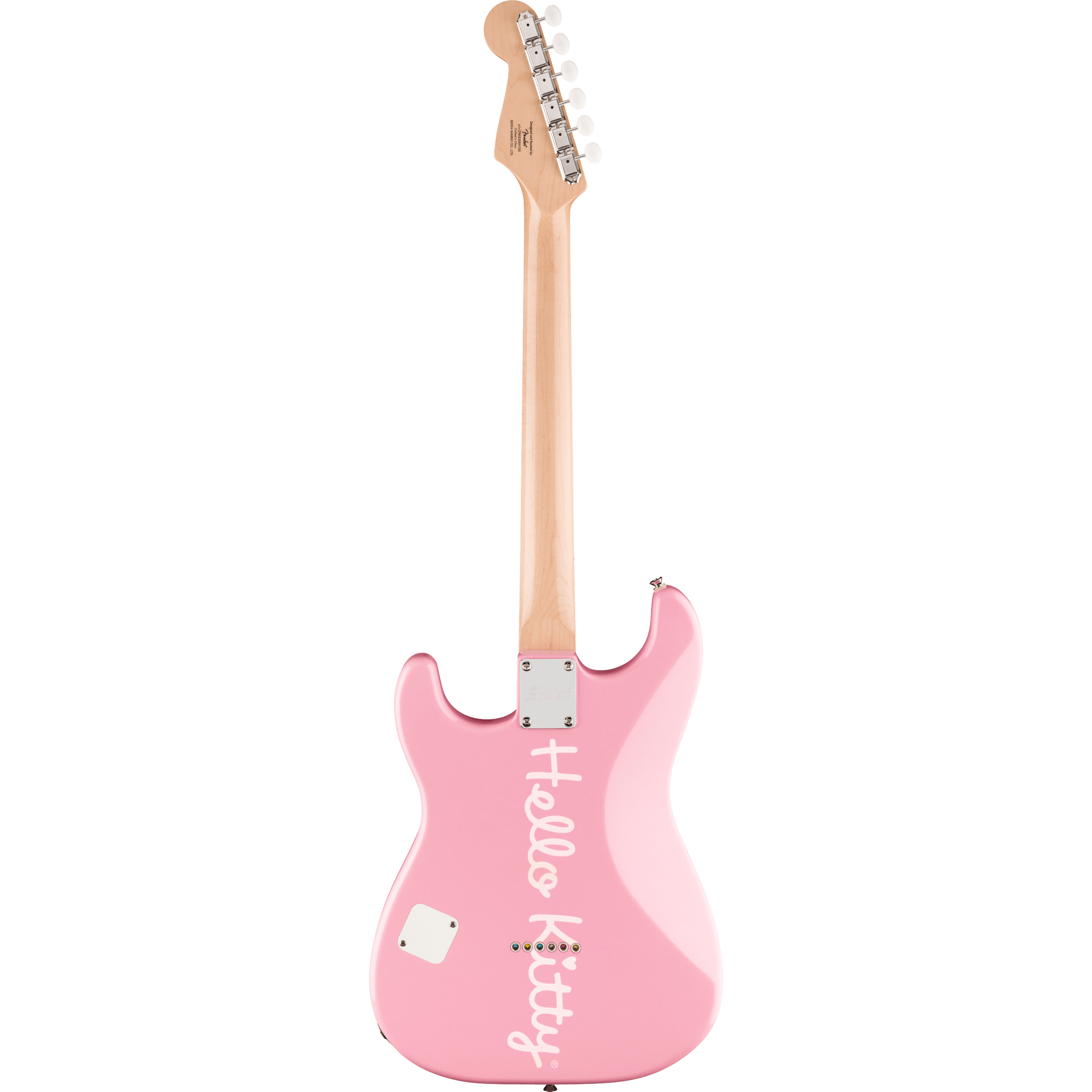 Squier 037-9102-970 LTD Hello Kitty Strat, Maple FB, Pink – Easy Squier 037-9102-970 LTD Hello Kitty Strat, Maple FB, Pink – Easy