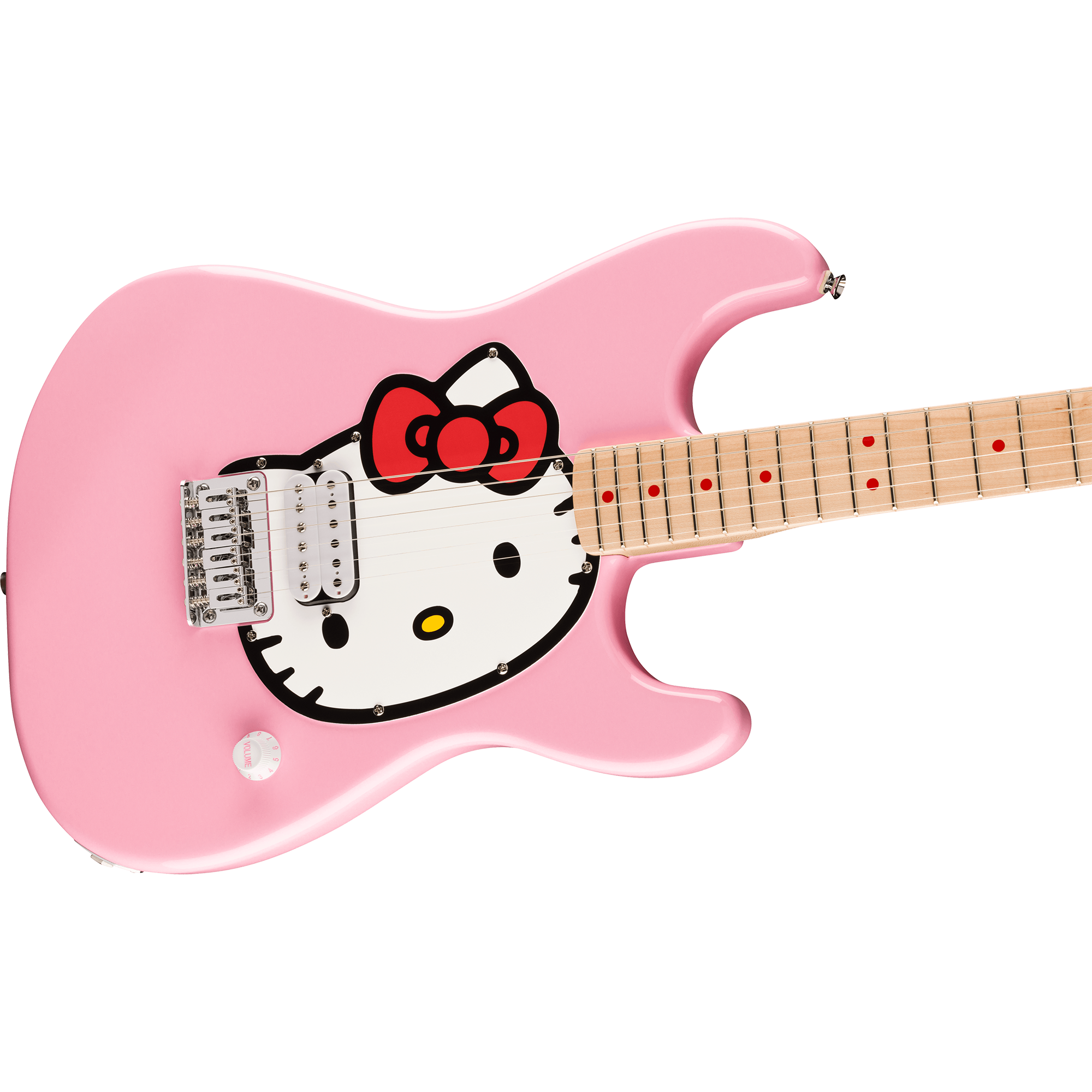 Squier 037-9102-970 LTD Hello Kitty Strat, Maple FB, Pink Squier 037-9102-970 LTD Hello Kitty Strat, Maple FB, Pink