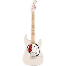 Load image into Gallery viewer, Fender 037-9102-980 LTD Hello Kitty Strat, Maple FB, White [EMBARGOED 10/23/25)-Easy Music Center
