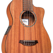 Load image into Gallery viewer, Cordoba MINI-II-MH-CE Mini II Guitar w/ Pickup - Mahogany Top Back and Sides (22 7/8th Scale, E Tuning)-Easy Music Center
