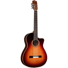 Load image into Gallery viewer, Cordoba ORCHESTRA-CE-BRST Fusion Classical Guitar w/ Electronics, Solid Cedar Top, RW b/s, Teardrop Burst-Easy Music Center
