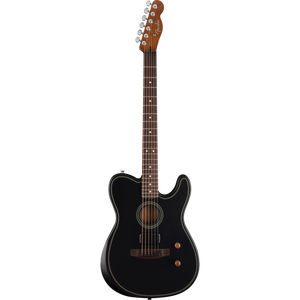 Fender 097-3113-506 Acoustasonic Standard Tele, Black-Easy Music Center
