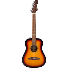Load image into Gallery viewer, Fender 097-4101-100 Redondo Mini Acoustic Guitar, Spruce Top, 3-Color Burst-Easy Music Center
