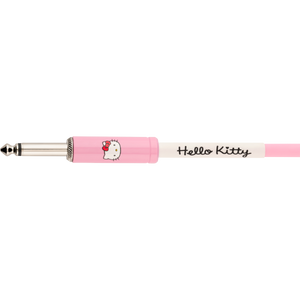 Fender 099-0510-156 10' Instrument Cable, Fender x Hello Kitty, Pink-Easy Music Center