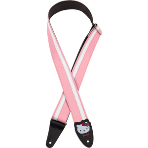 Fender 099-0650-156 2" Leather Strap, Fender x Hello Kitty, Pink-Easy Music Center