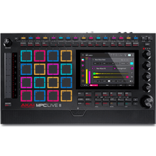 Load image into Gallery viewer, Akai MPCLIVE-III Standalone MPC w/7" Touch Display and Built-in Studio Monitors &amp; Condensor Mic-Easy Music Center
