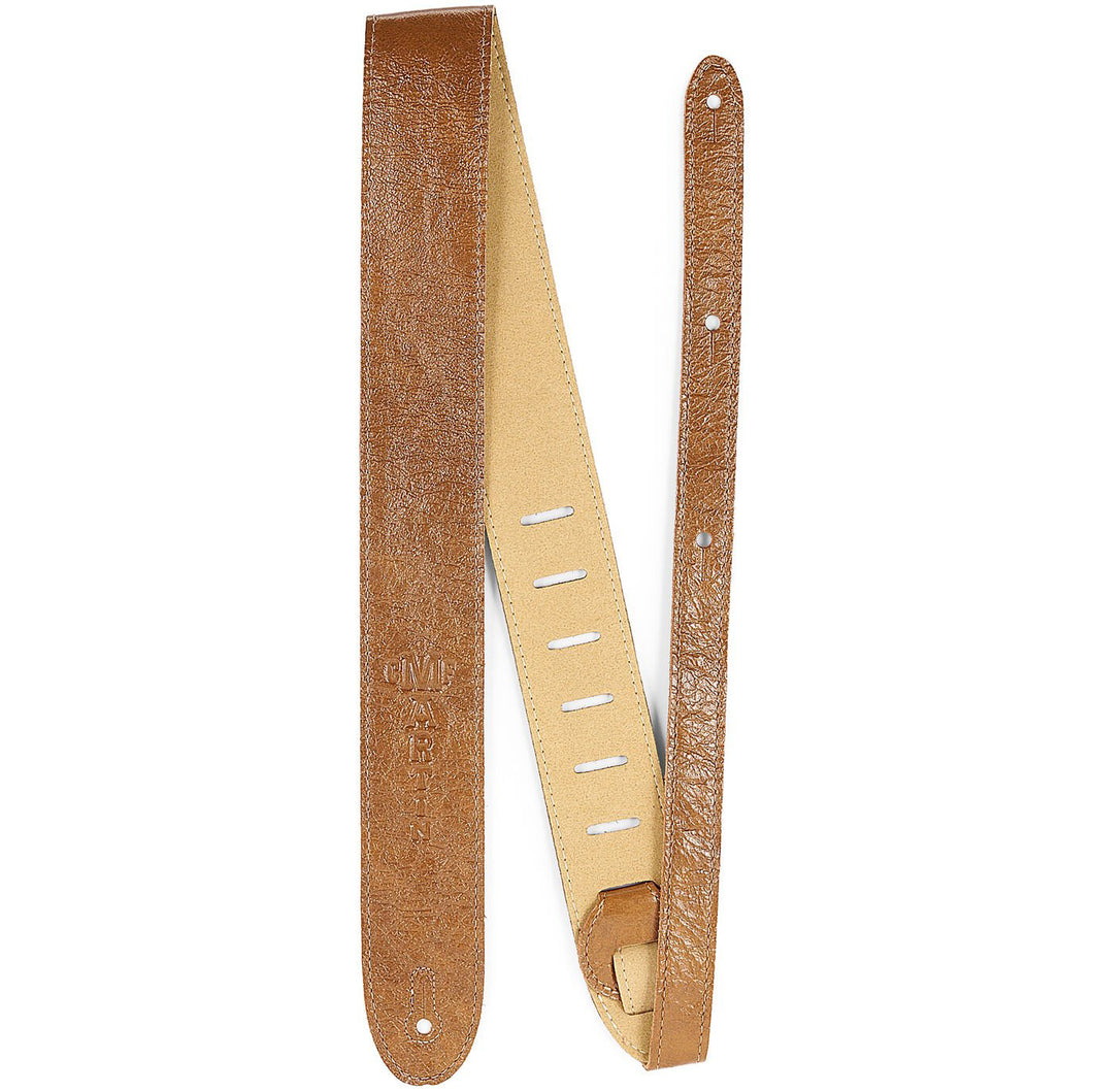 Martin 18A0163 Italian Leather Strap, SuedeBack, Tan-Easy Music Center
