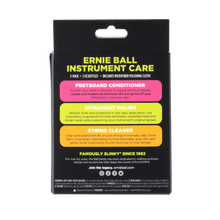 Load image into Gallery viewer, Ernie Ball P04225 Instrument Care 3-Pack with Microfiber Polish Cloth-Easy Music Center

