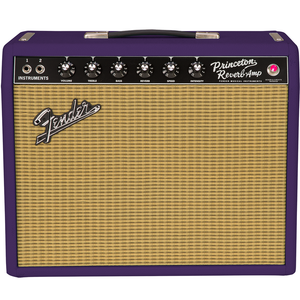 Fender 217-2000-093 FSR 65 Princeton Reverb, Celestion G12M Greenback, Plum/Wheat-Easy Music Center