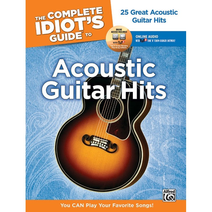 Alfred A-34432 The Complete Idiot's Guide to Acoustic Guitar Hits-Easy Music Center