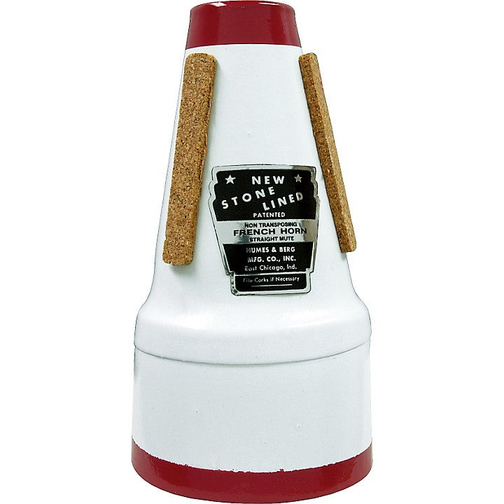 Humes & Berg 121HB Stonelined Straight French Horn Mute-Easy Music Center