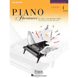 Hal Leonard HL00420183 Piano Adventures Level 4 - Lesson Book - 2nd Edition-Easy Music Center