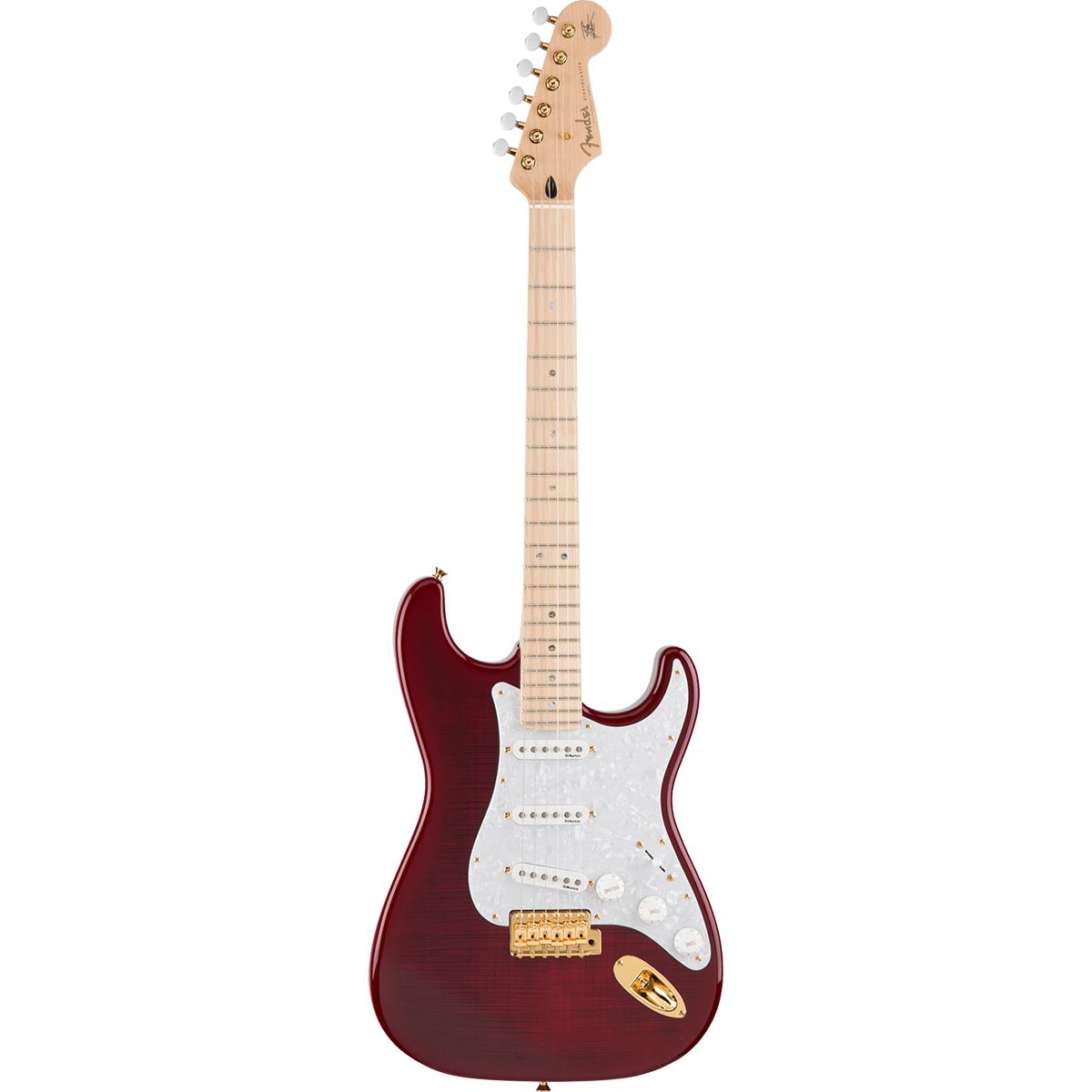 Fender 525-8090-328 Richie Kotzen MIJ Strat, Transparent Red
