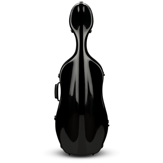 J.W. Eastman CACLK1W-BK 4/4 Carbon Fiber/Fiberglass Blend Cello Case Black-Easy Music Center