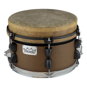 Remo MD-3092-05 12" Mondo Snare Drum, Brown Earth-Easy Music Center