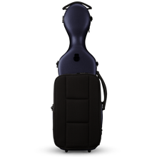 Load image into Gallery viewer, Eastman CAVL30-BLU Mini Cello-shaped Violin Case, 4/4, Polycarbonate Blue-Easy Music Center
